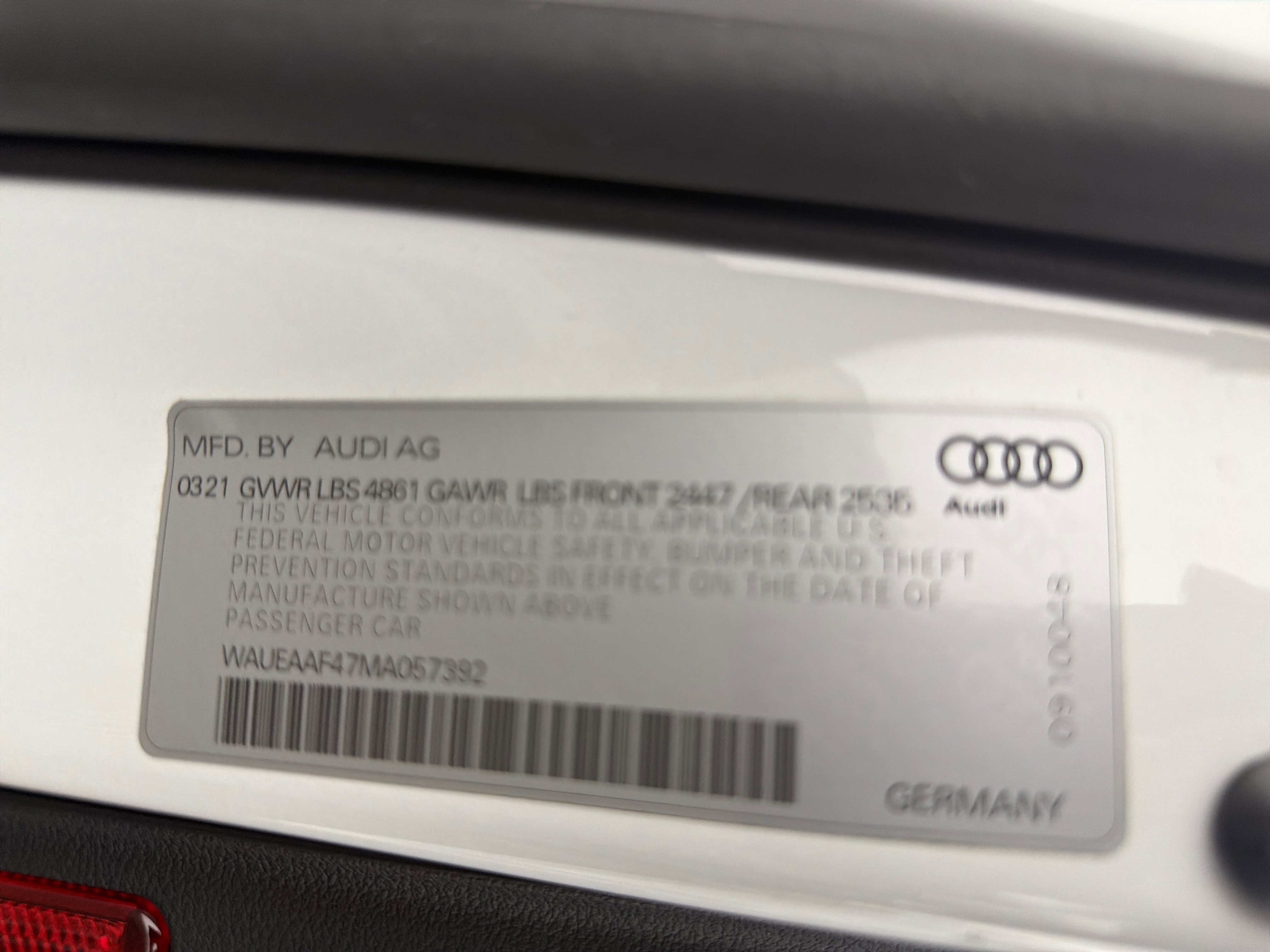Used 2021 Audi A4 2.0T Premium Plus w/ Premium Plus Package image 35