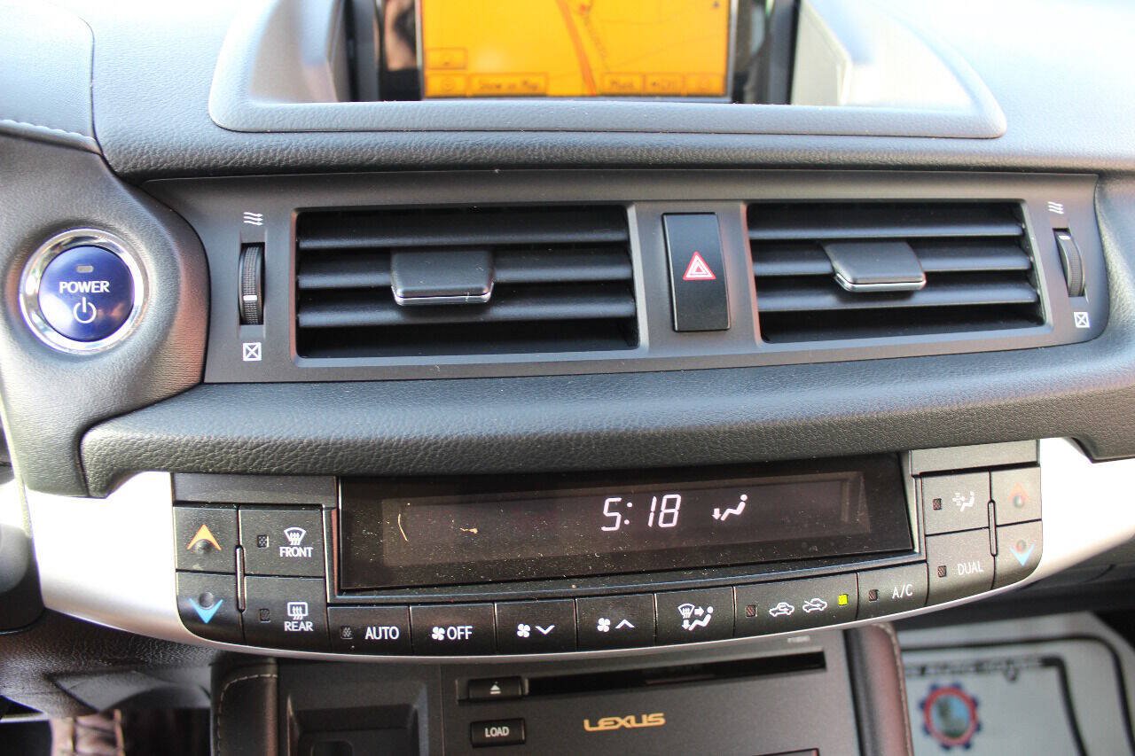 Used 2012 Lexus CT 200h Premium w/ Premium Audio Pkg FWD image 15