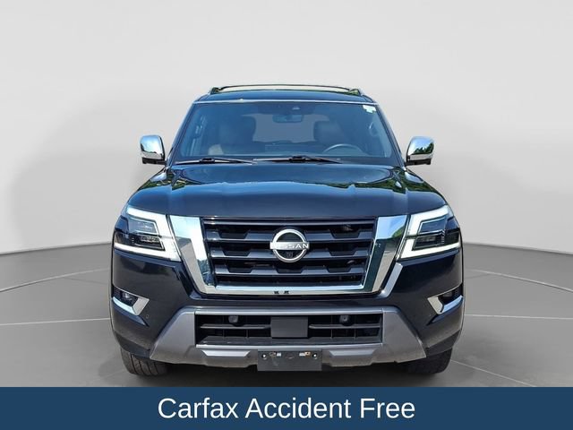 Used 2023 Nissan Armada Platinum w/ Captain's Chairs Package AWD/4WD image 3
