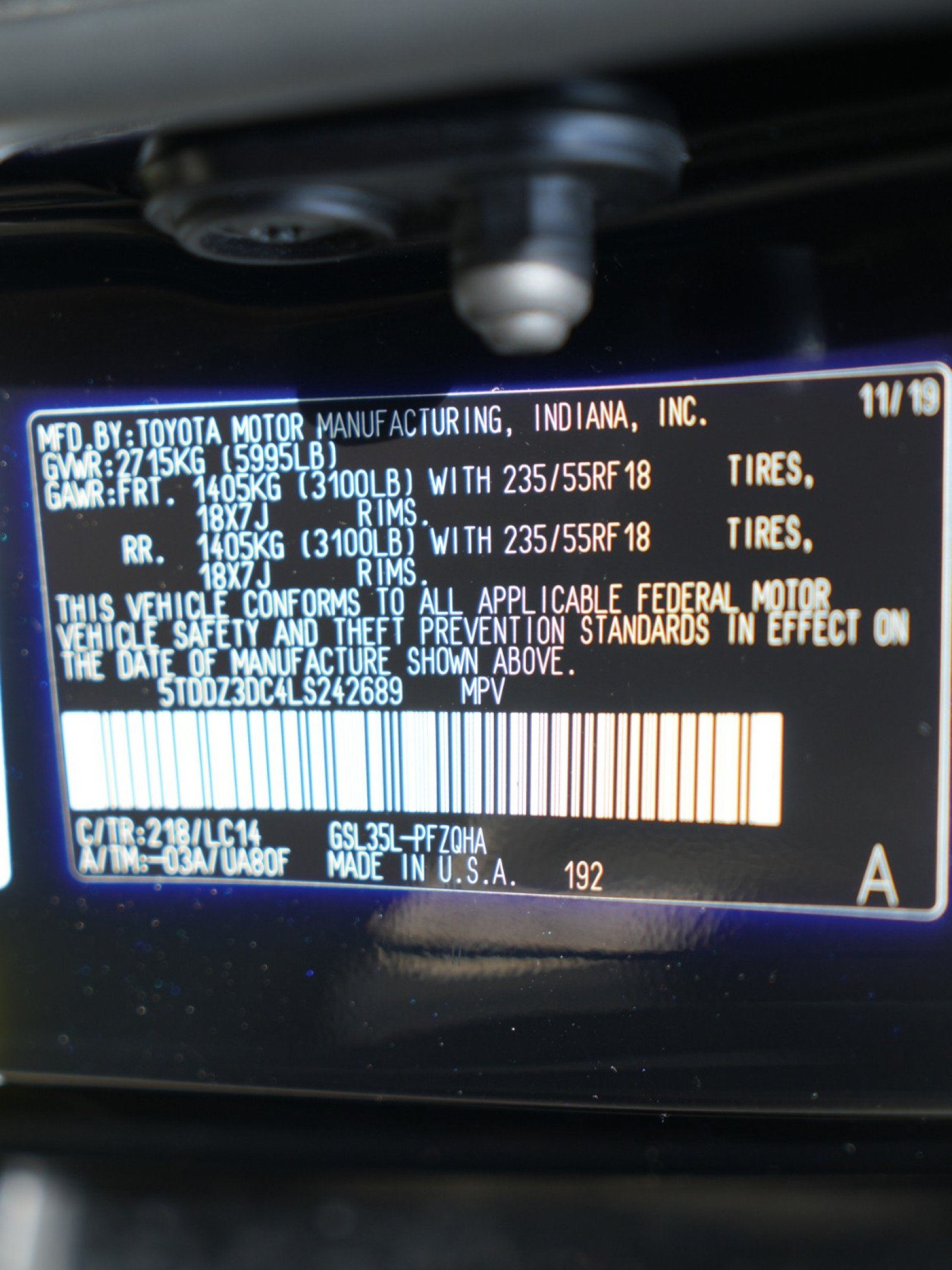 Used 2020 Toyota Sienna XLE Premium AWD/4WD image 49