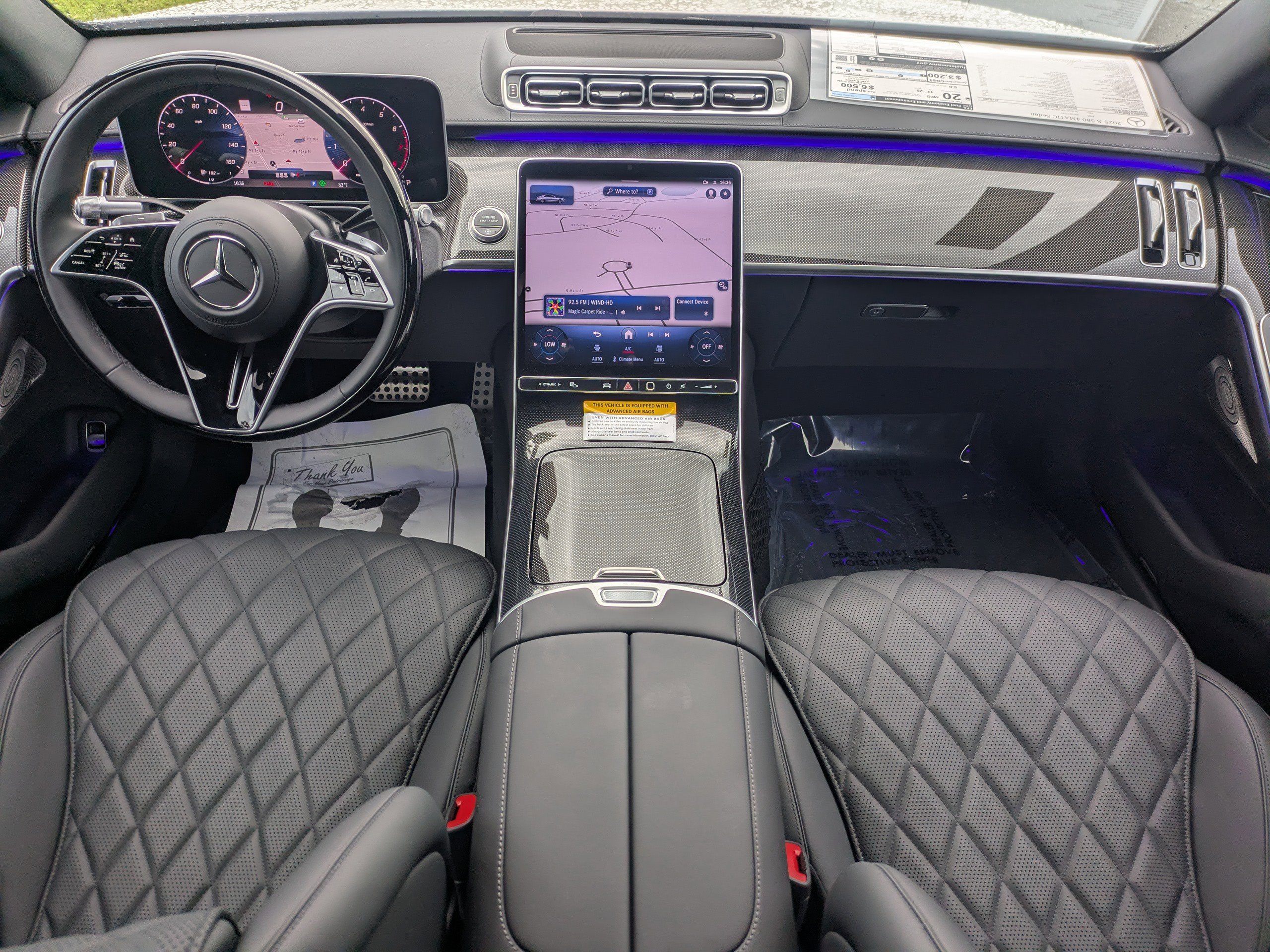 New 2025 Mercedes-Benz S 580 4MATIC Sedan image 2