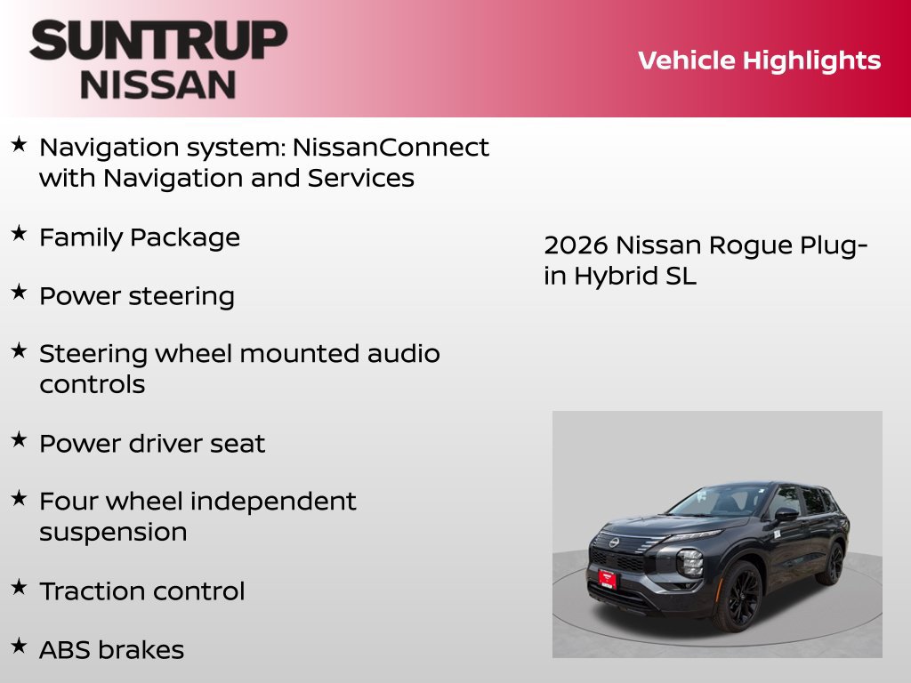 New 2026 Nissan Rogue SL AWD/4WD image 8