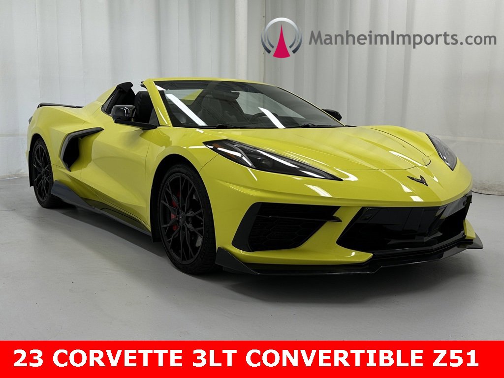 Used 2023 Chevrolet Corvette Stingray Premium Conv w/ Z51 Performance Package