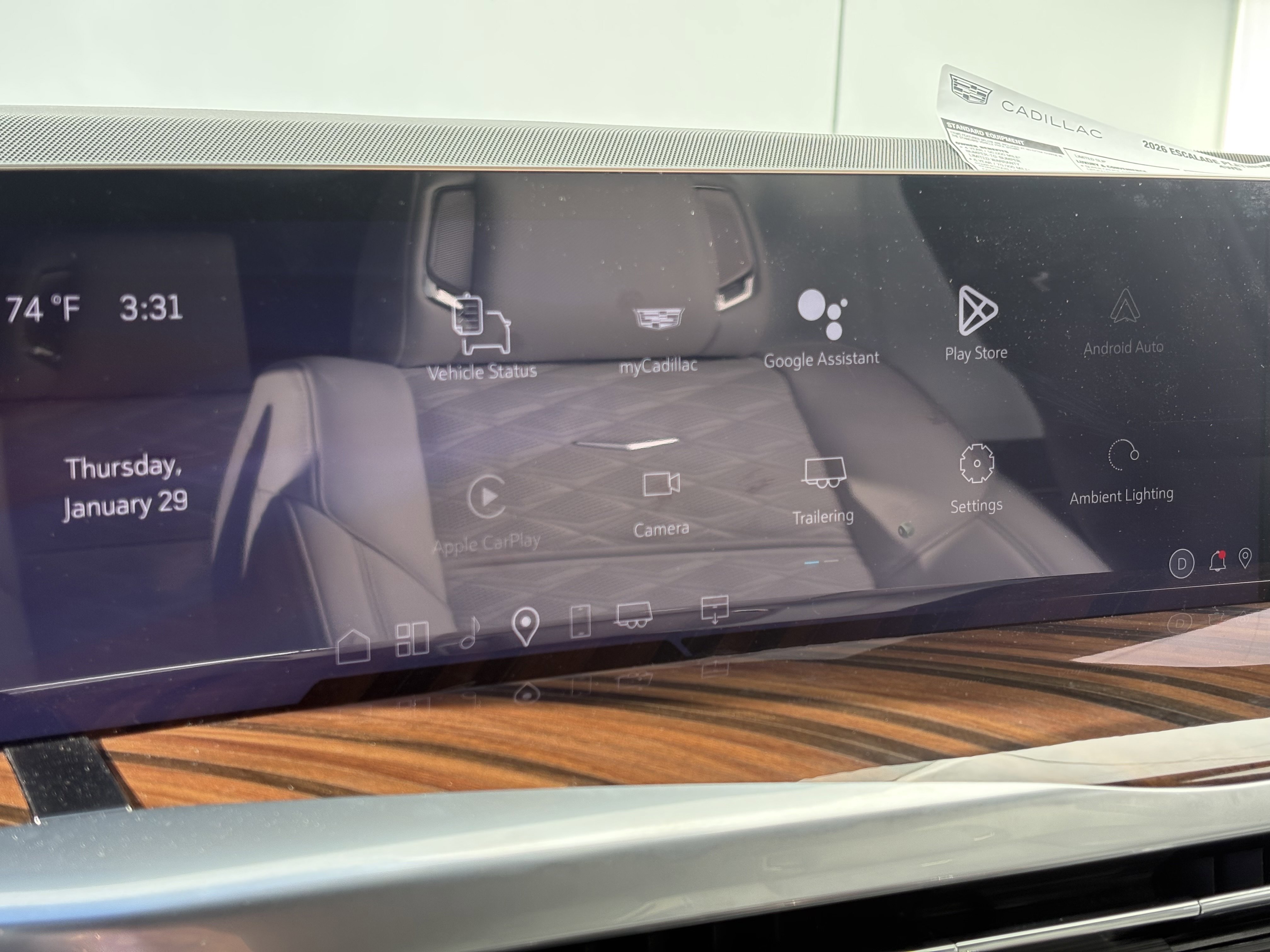 New 2026 Cadillac Escalade Platinum Sport image 27