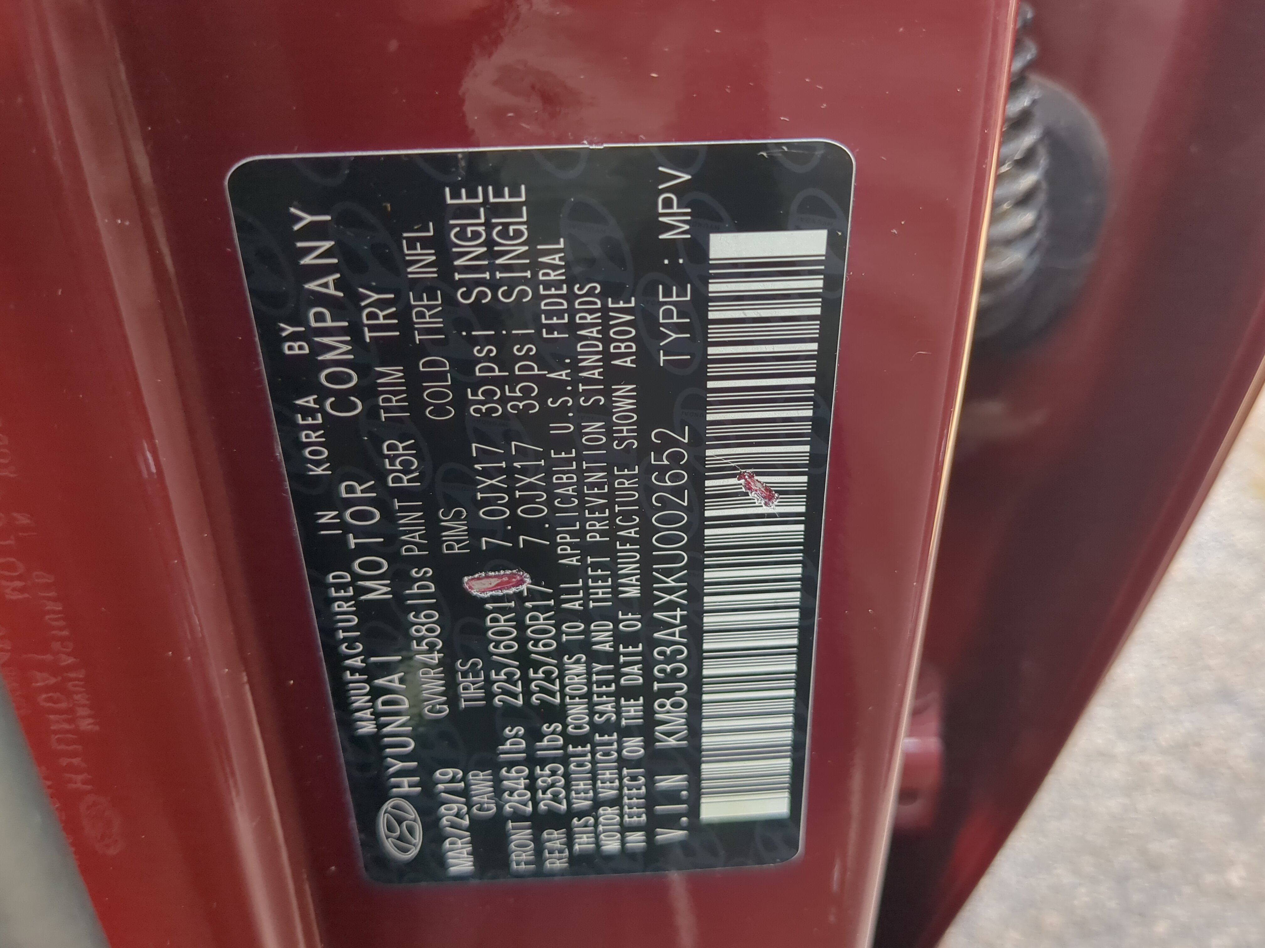 Used 2019 Hyundai Tucson Value FWD image 27