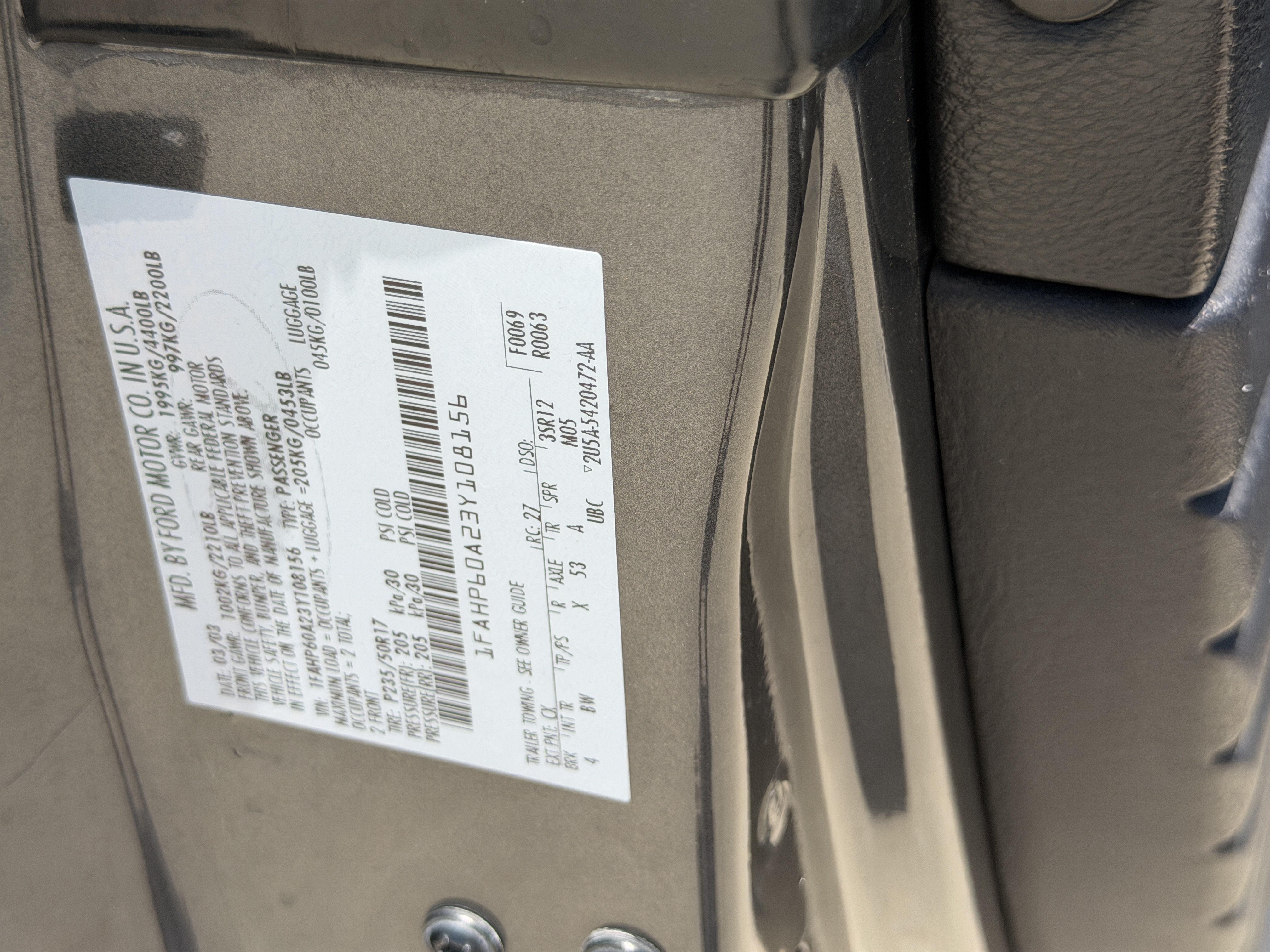 Used 2003 Ford Thunderbird RWD image 31