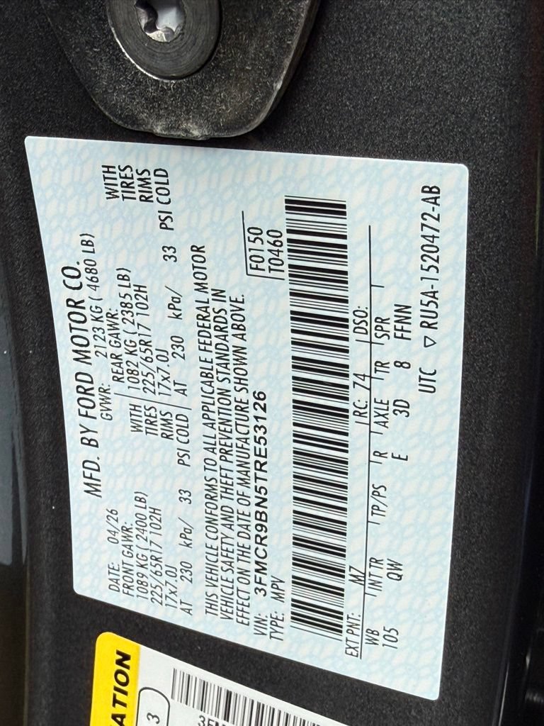 New 2026 Ford Bronco Sport Big Bend AWD/4WD image 44