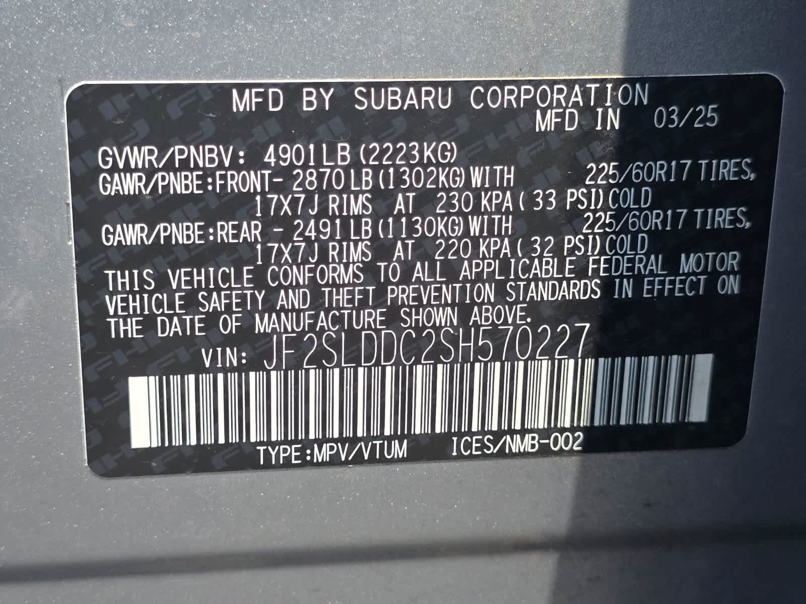 Certified 2025 Subaru Forester Premium AWD/4WD image 30