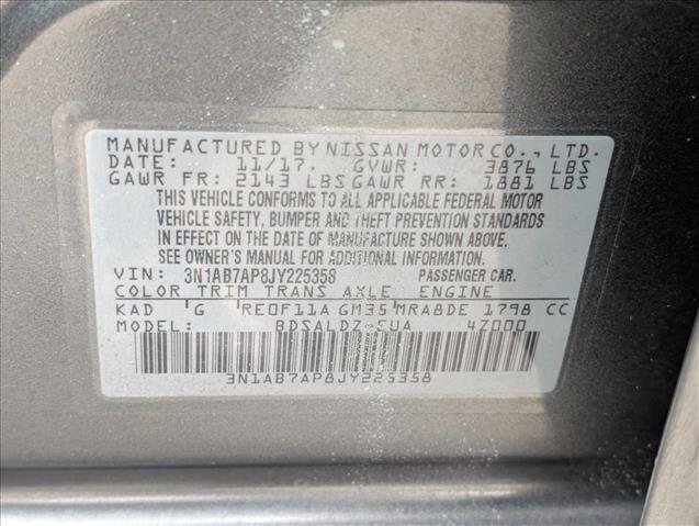Used 2018 Nissan Sentra SV FWD image 23