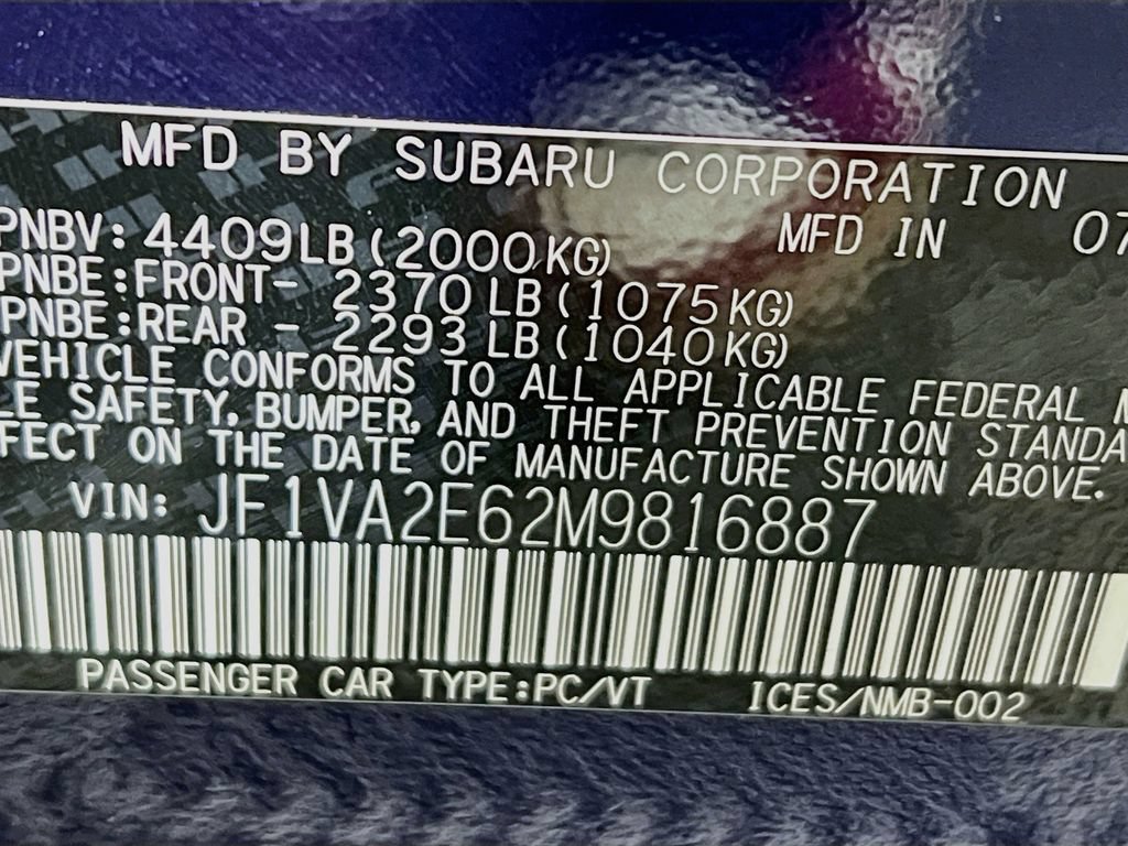 Used 2021 Subaru WRX STI AWD/4WD image 28