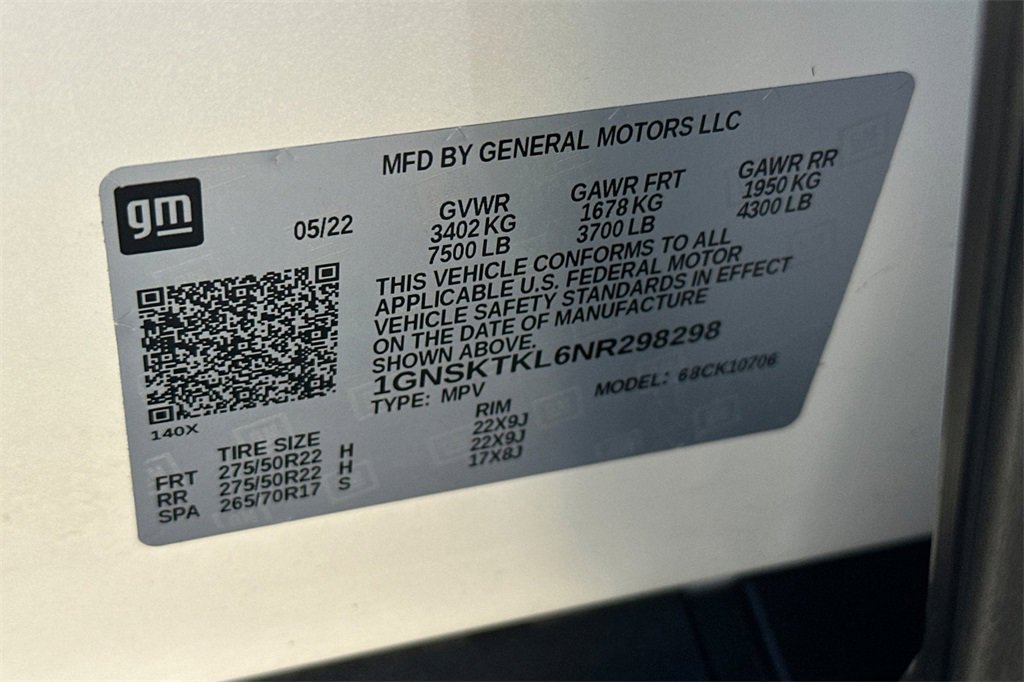 Used 2022 Chevrolet Tahoe High Country image 37