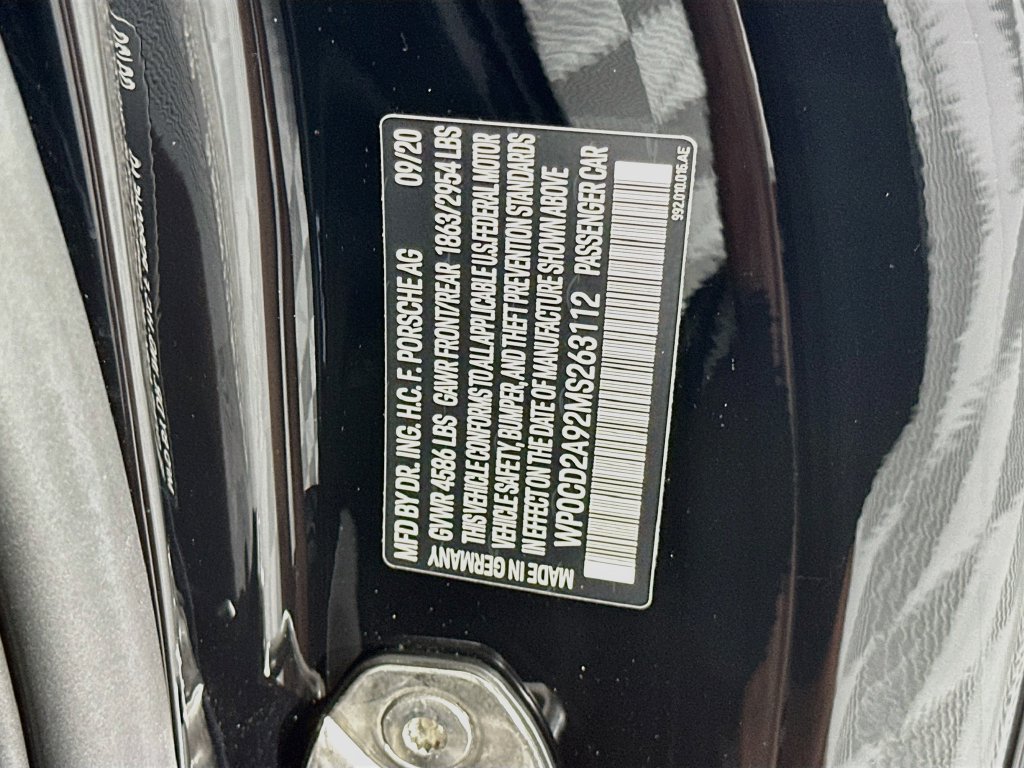 Certified 2021 Porsche 911 Turbo S AWD/4WD image 32