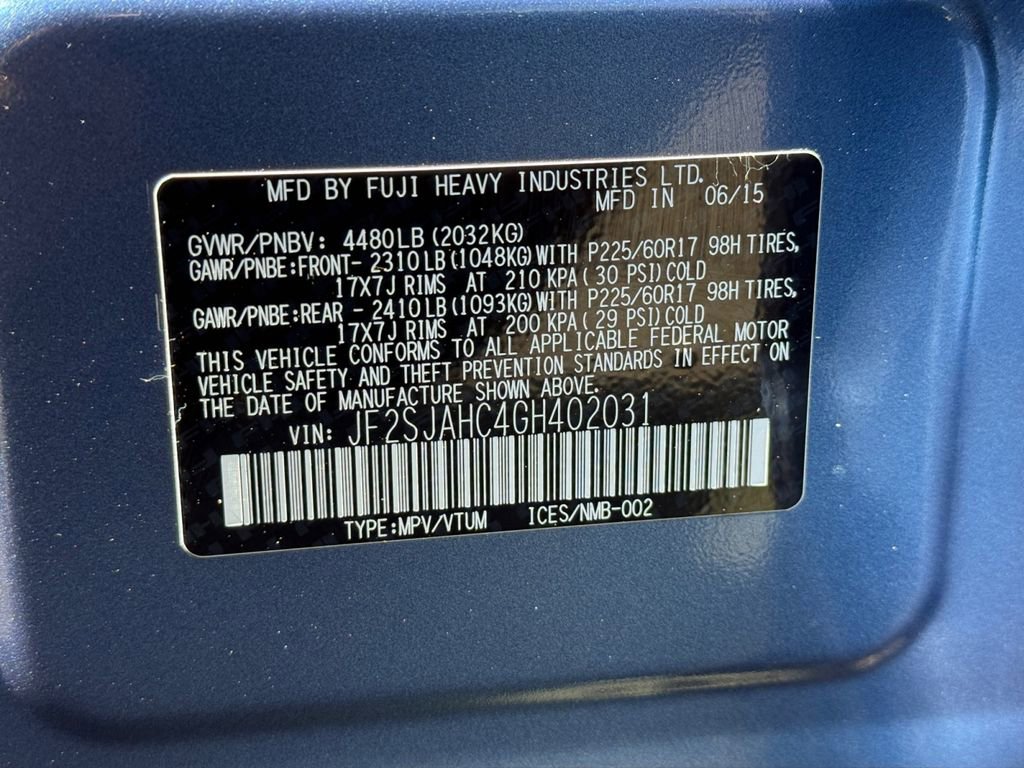 Used 2016 Subaru Forester 2.5i Limited w/ Popular Package #1 image 31