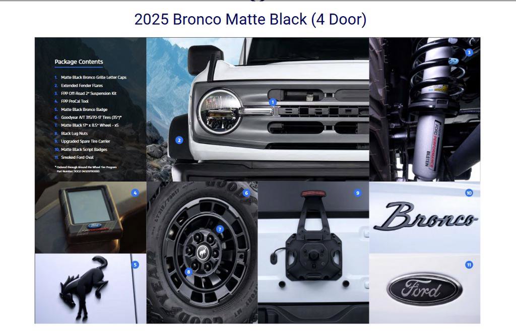 New 2025 Ford Bronco Big Bend image 9