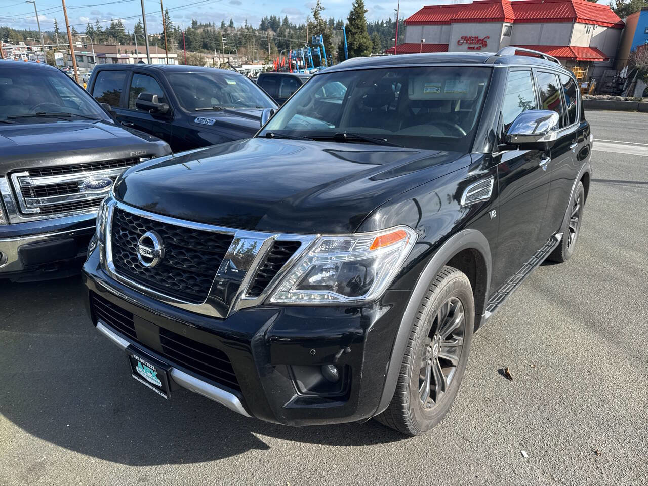 Used 2017 Nissan Armada Platinum w/ Captain Seat Package image 1