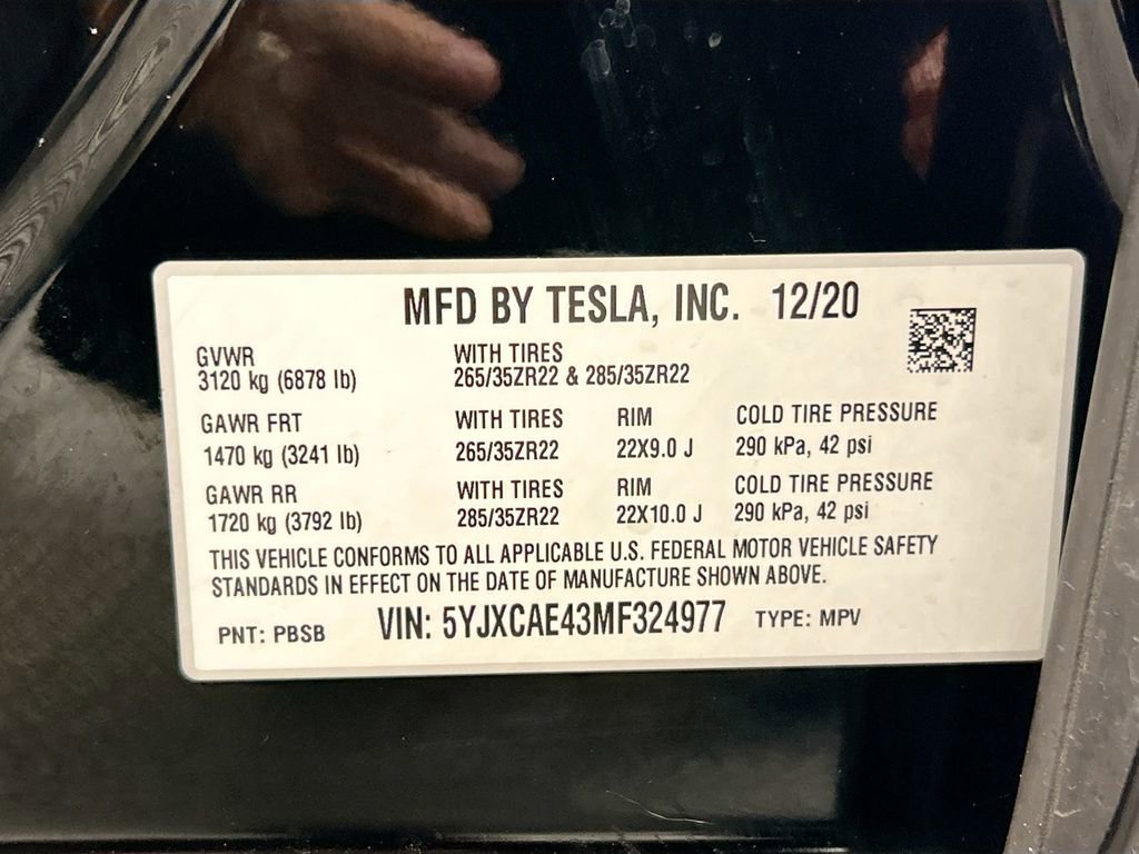 Used 2021 Tesla Model X Performance image 35