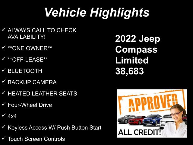 Used 2022 Jeep Compass Limited AWD/4WD image 9