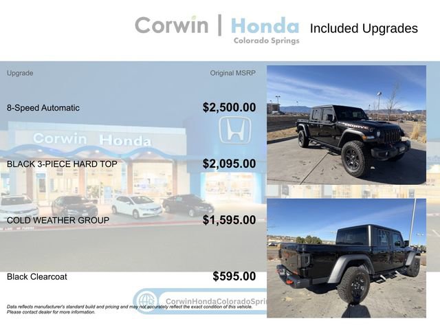 Used 2023 Jeep Gladiator Mojave w/ Cold Weather Group image 4