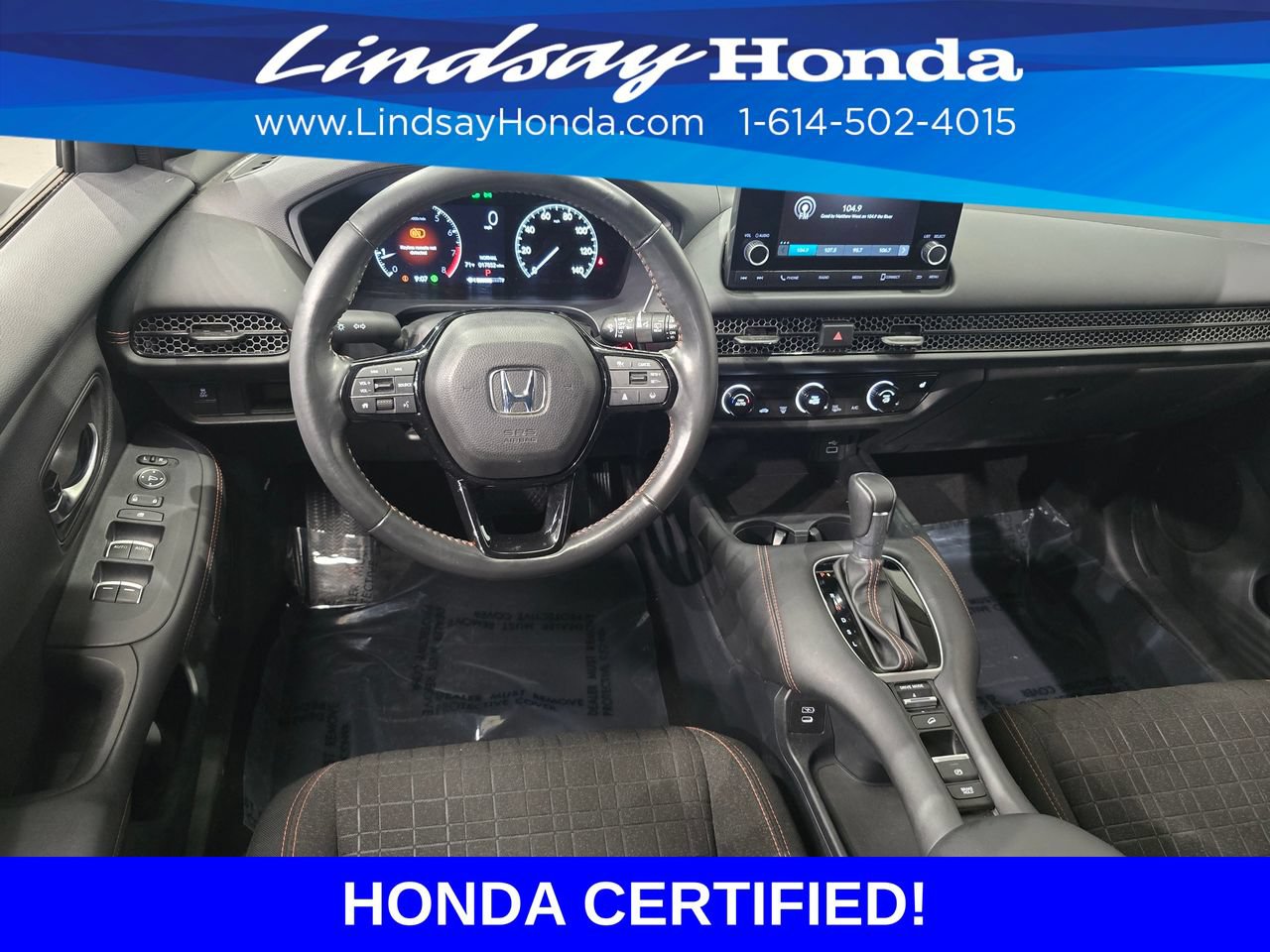 Certified 2024 Honda HR-V Sport image 14