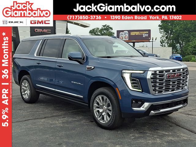 New 2026 GMC Yukon XL Denali w/ Sun & Power Step Package