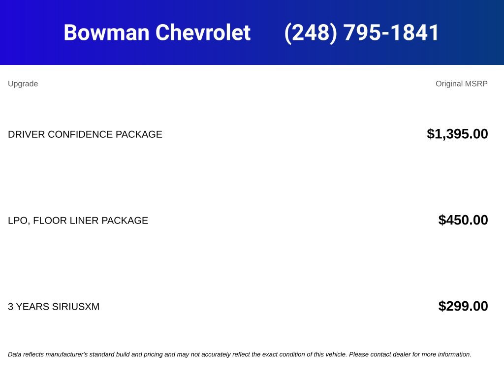 New 2027 Chevrolet Traverse LT w/ Driver Confidence Package AWD/4WD image 5