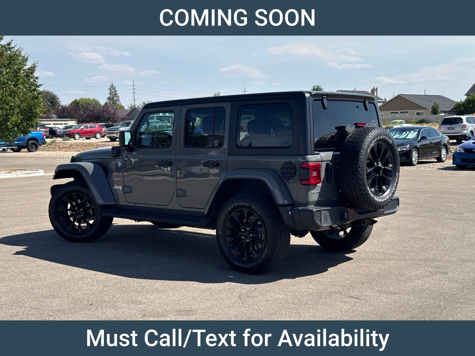 Used 2021 Jeep Wrangler Unlimited Sahara w/ Cold Weather Group AWD/4WD image 4