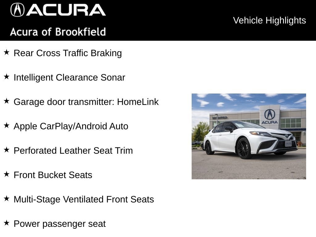 Used 2024 Toyota Camry XSE w/ Navigation Package FWD image 20
