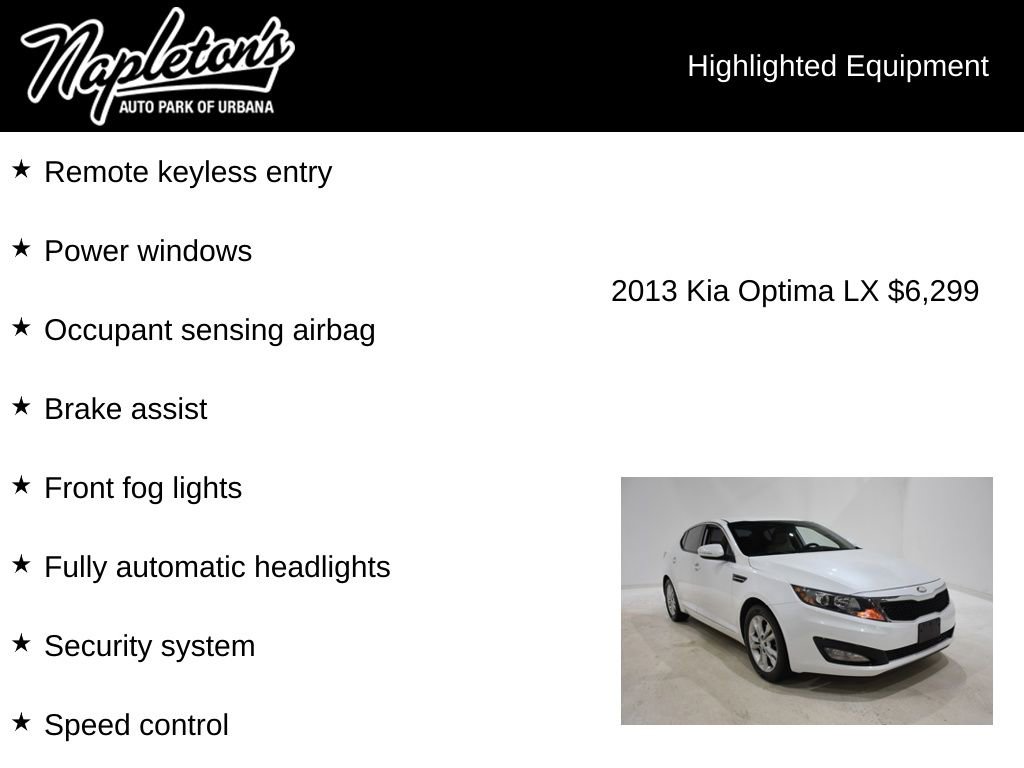 Used 2013 Kia Optima LX image 15