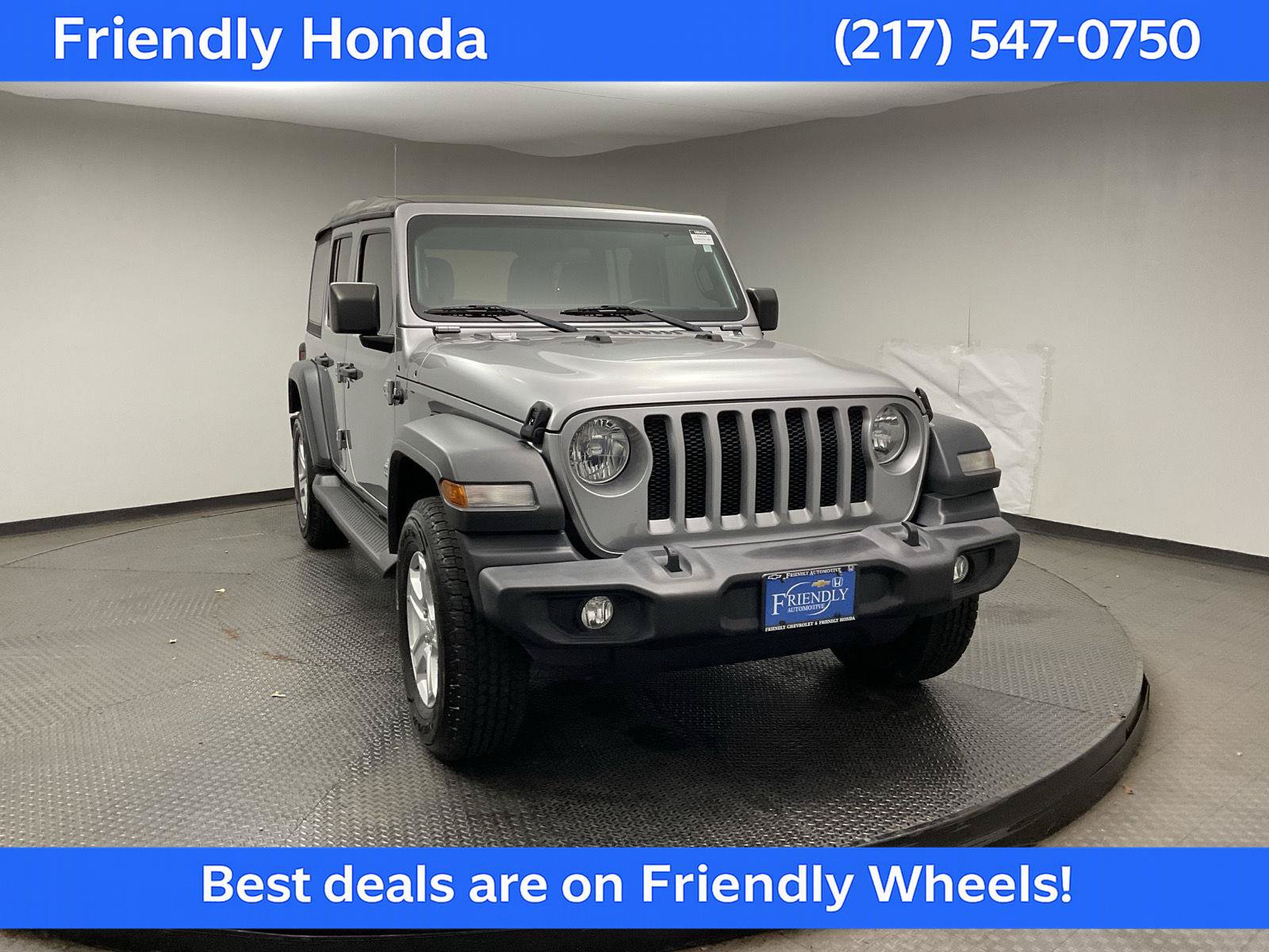 Used 2018 Jeep Wrangler Unlimited Sport S AWD/4WD image 1