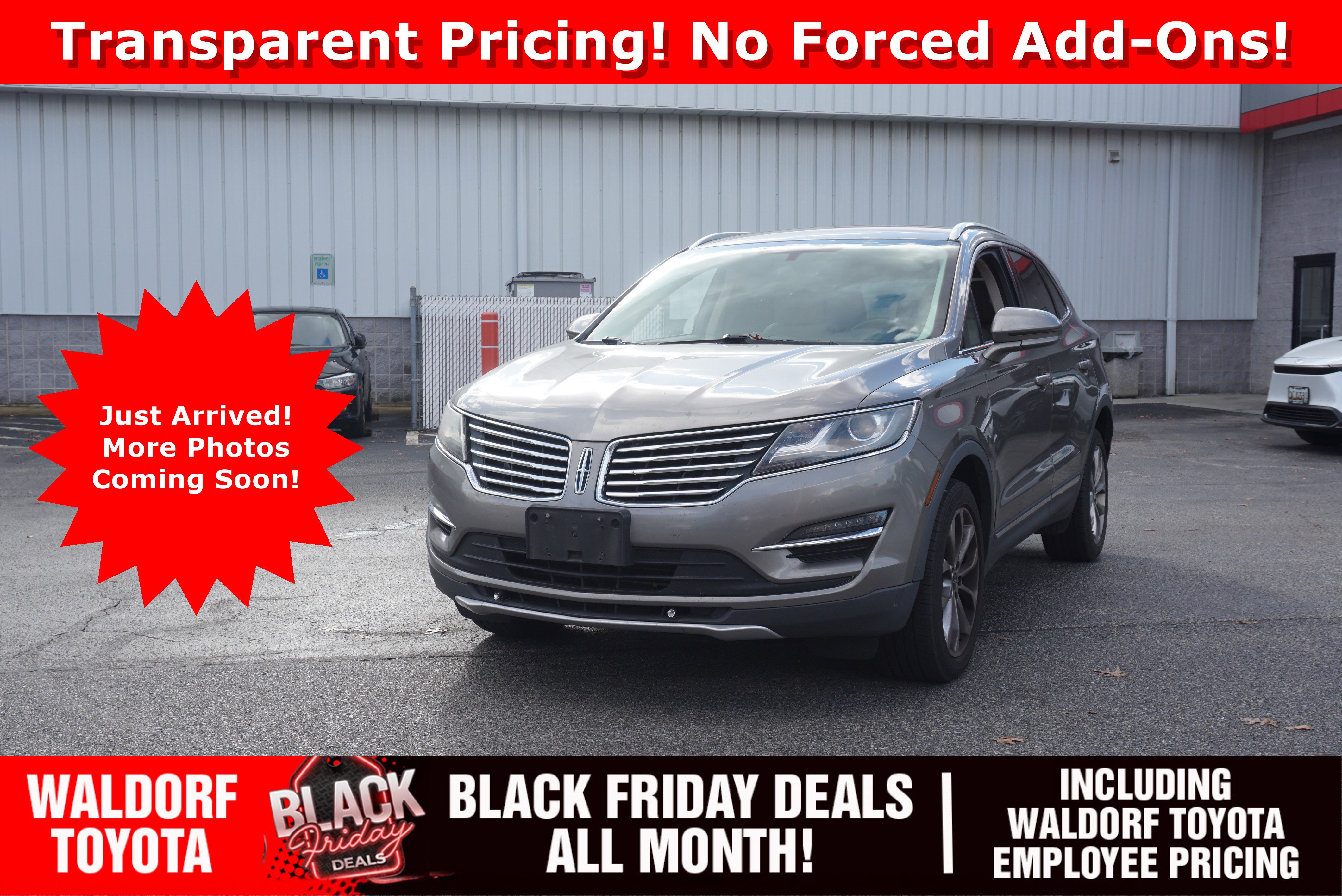 Used 2017 Lincoln MKC Select w/ Select Plus Package