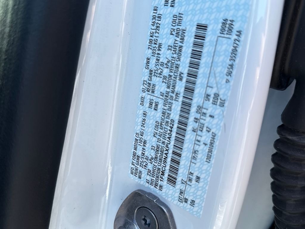 Certified 2023 Ford Escape ST-Line Select w/ Tech Pack #2 image 17