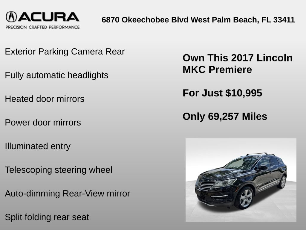 Used 2017 Lincoln MKC Premiere FWD image 12