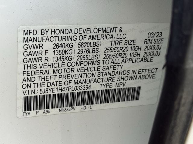 Used 2023 Acura MDX SH-AWD w/ Technology Package image 34