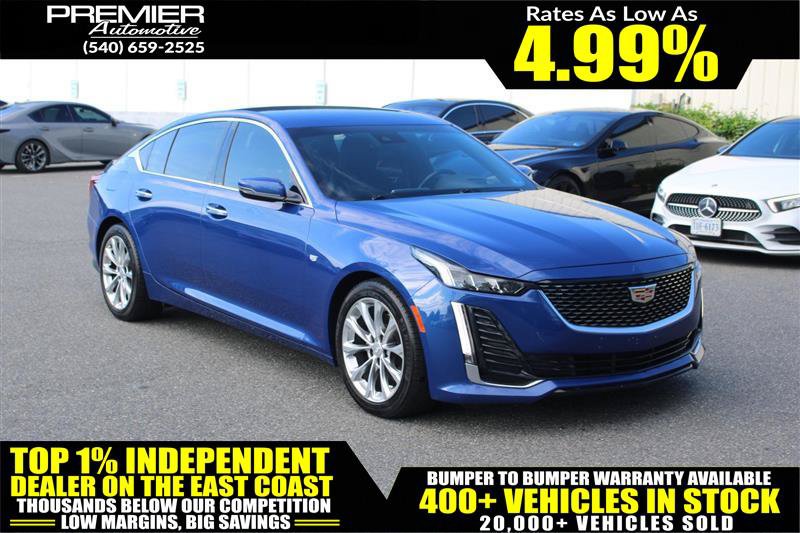 Used 2020 Cadillac CT5 Premium Luxury w/ Driver Awareness Plus Package RWD image 1