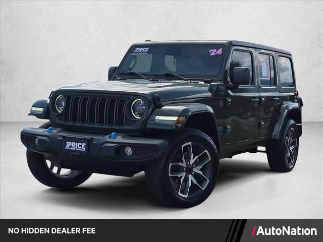 Used 2024 Jeep Wrangler Unlimited w/ LED Headlamp & Fog Lamp Group