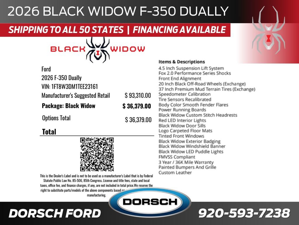New 2026 Ford F350 Lariat w/ Lariat Premium Package AWD/4WD image 2