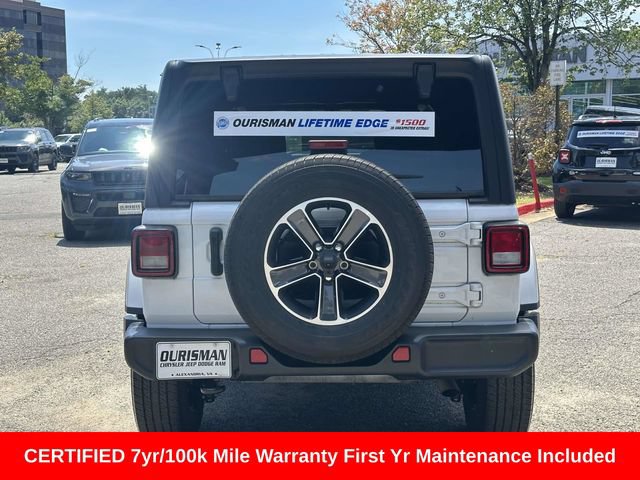 Certified 2023 Jeep Wrangler Unlimited Sahara AWD/4WD image 4
