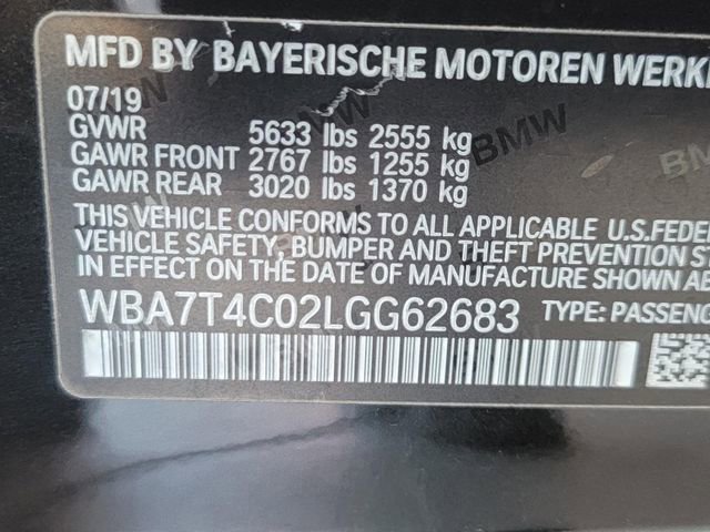 Used 2020 BMW 740i xDrive w/ M Sport Package image 31