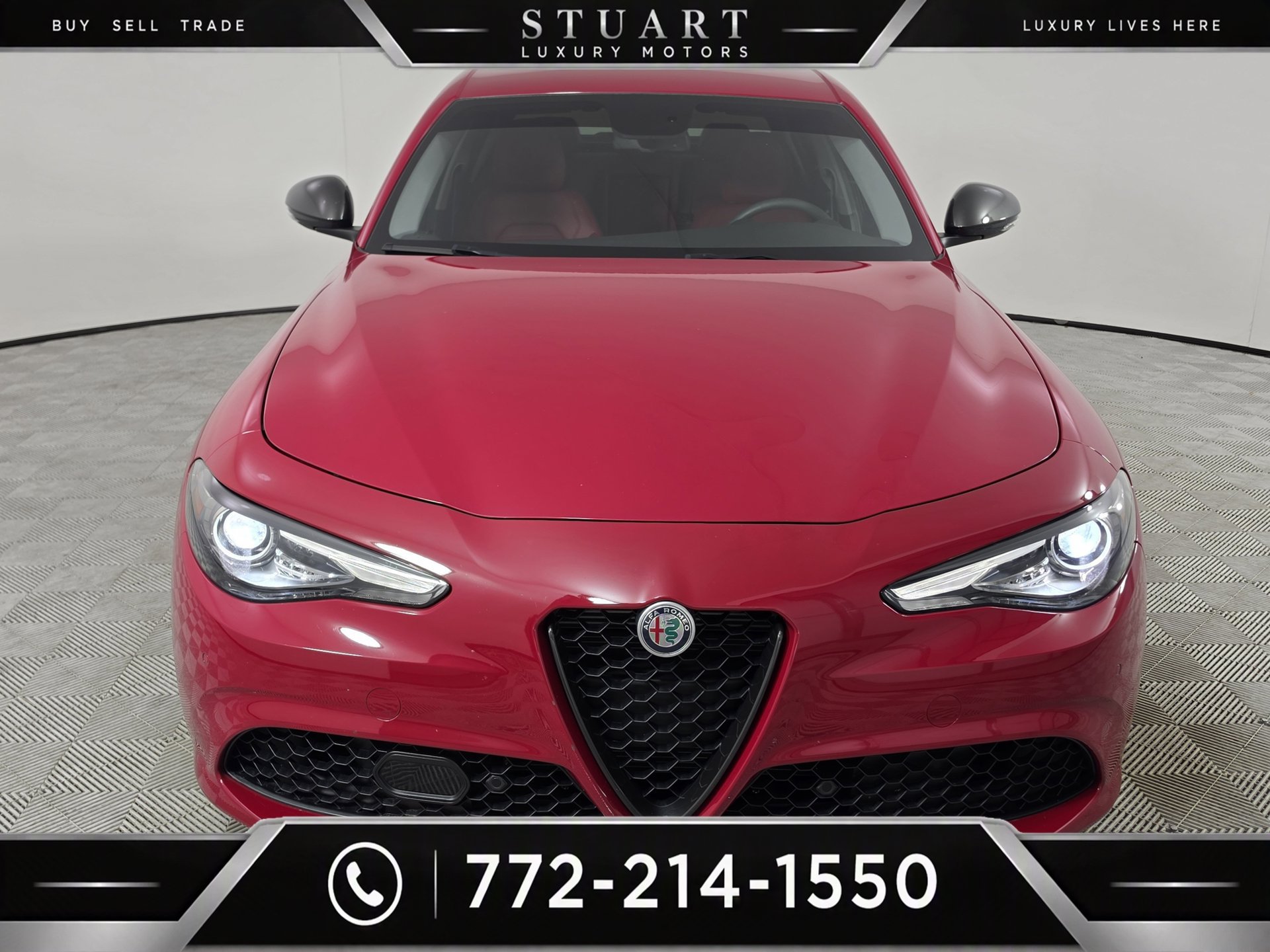 Used 2019 Alfa Romeo Giulia Ti Sport w/ Quick Order Package 22U Sport RWD image 34