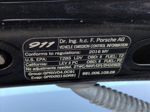 Used 2016 Porsche 911 Carrera Black Edition image 26