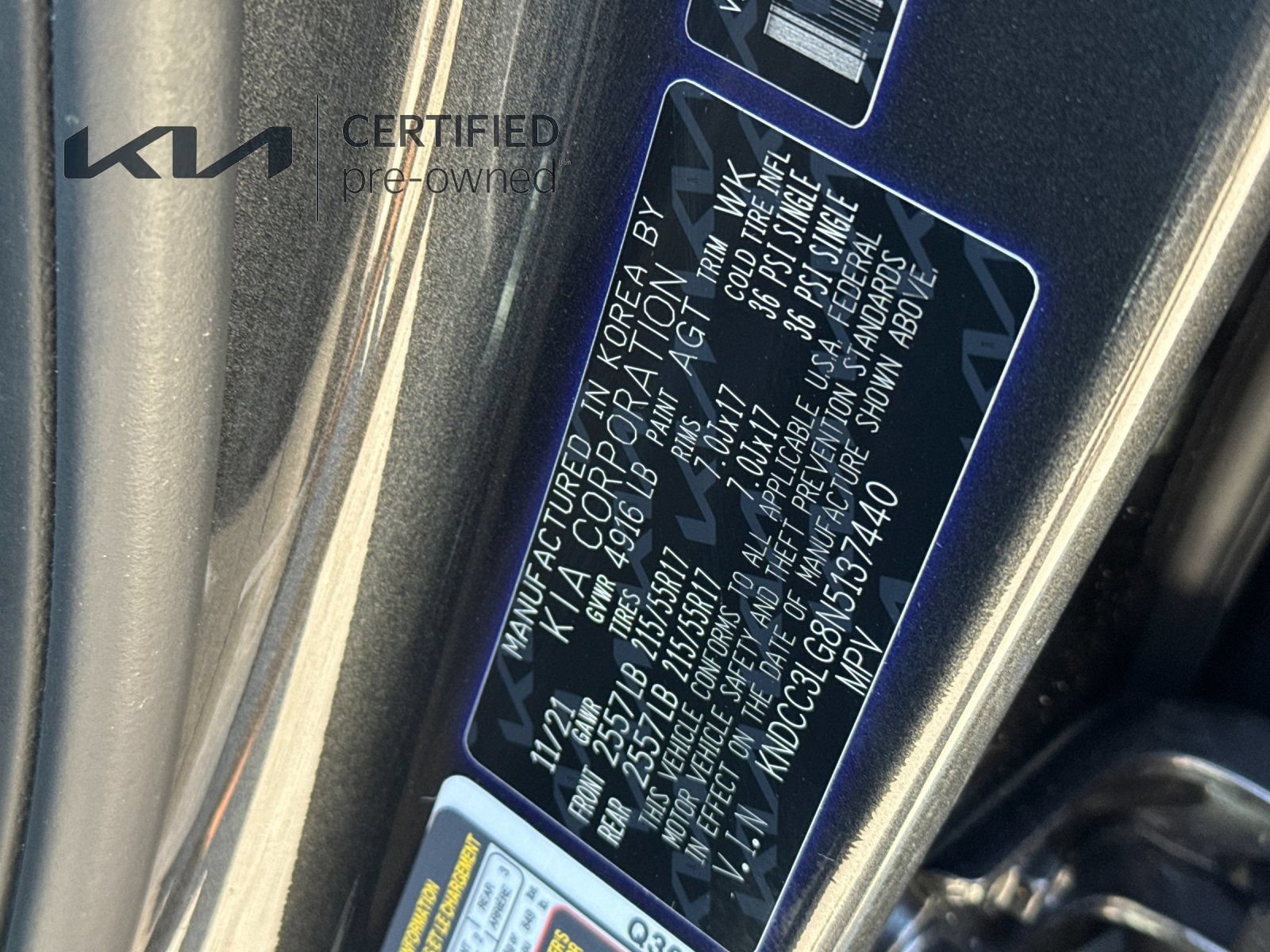Certified 2022 Kia Niro EX FWD image 29