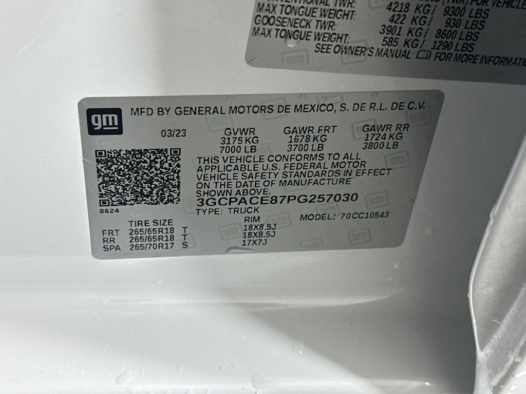 Used 2023 Chevrolet Silverado 1500 LT w/ Protection Package RWD image 32