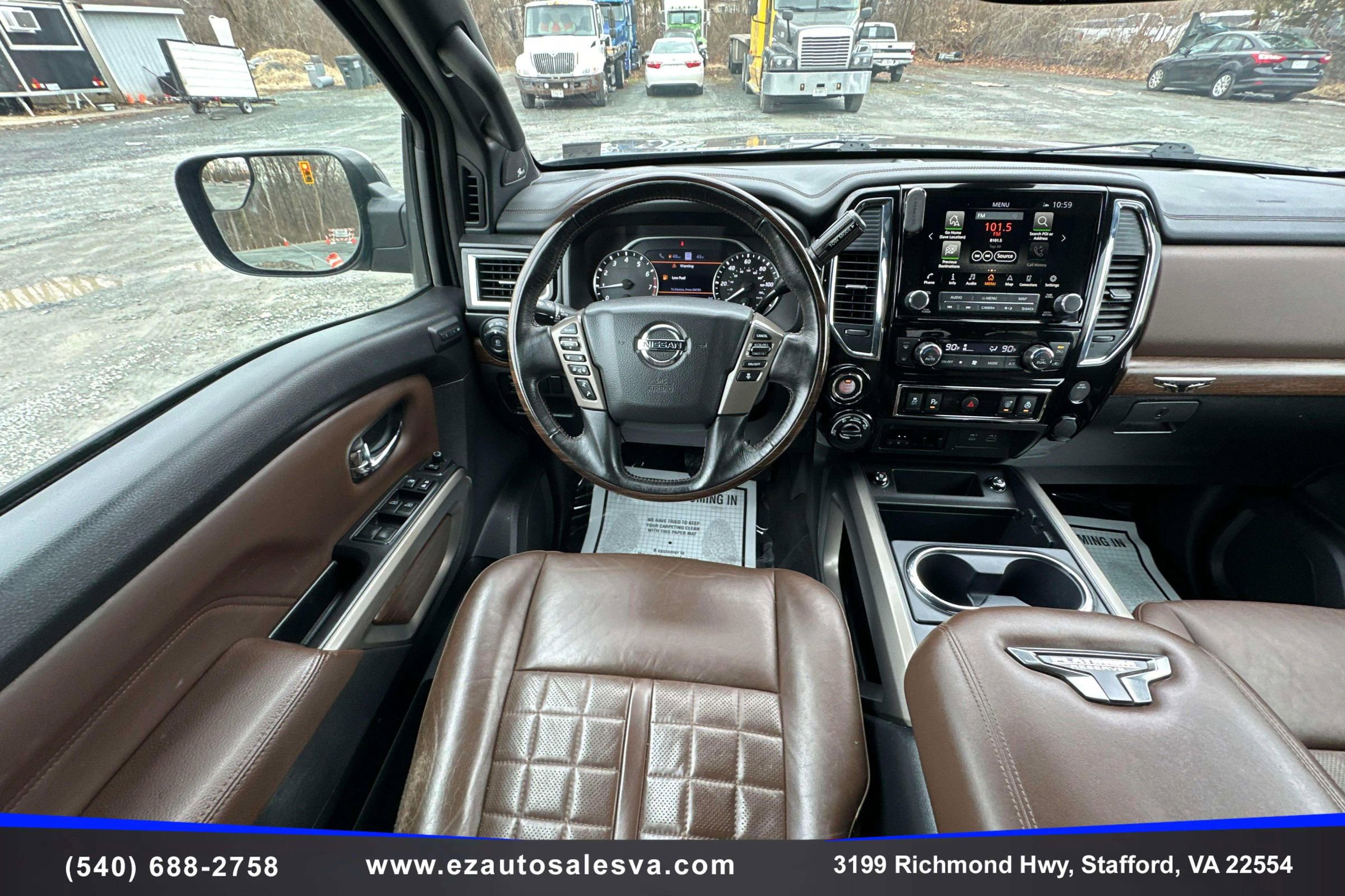 Used 2021 Nissan Titan Platinum Reserve w/ Moonroof Package image 23