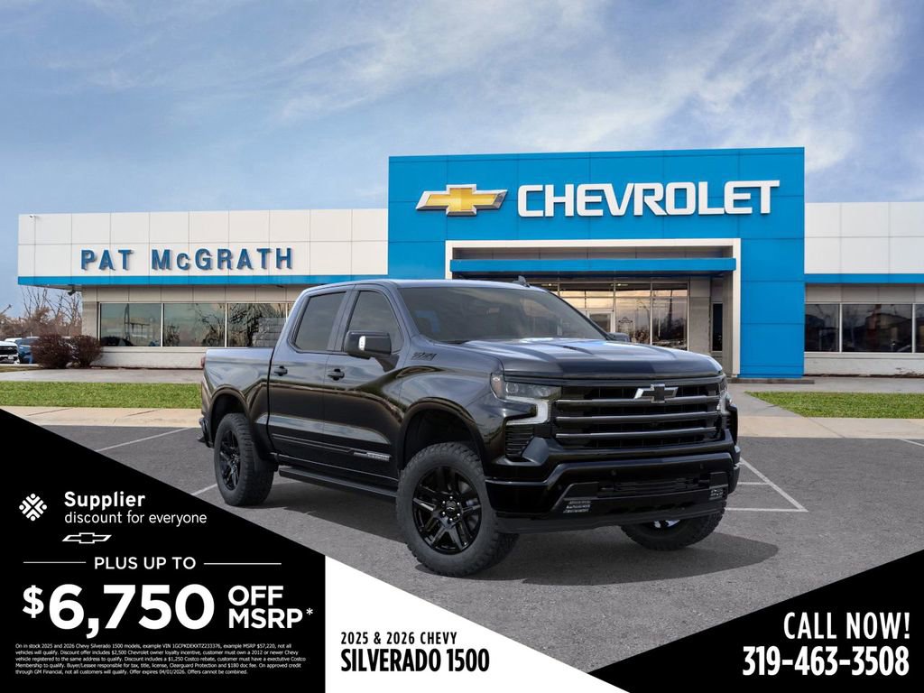 New 2026 Chevrolet Silverado 1500 High Country