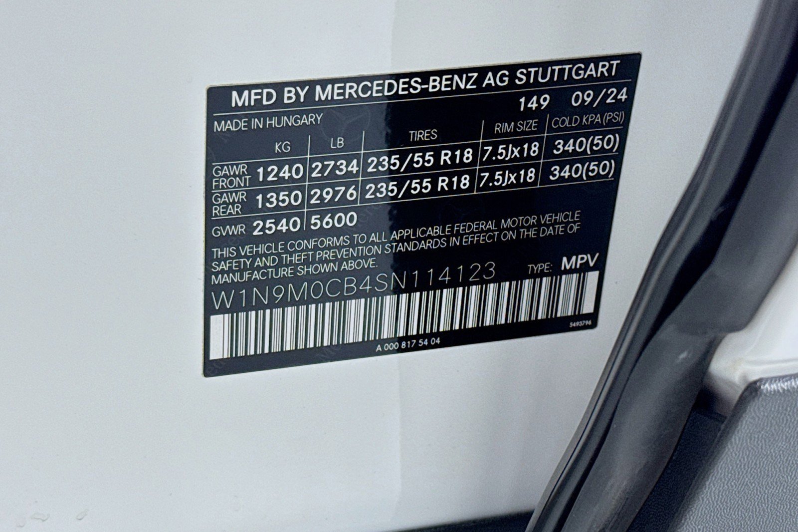 Certified 2025 Mercedes-Benz EQB 250+ image 23