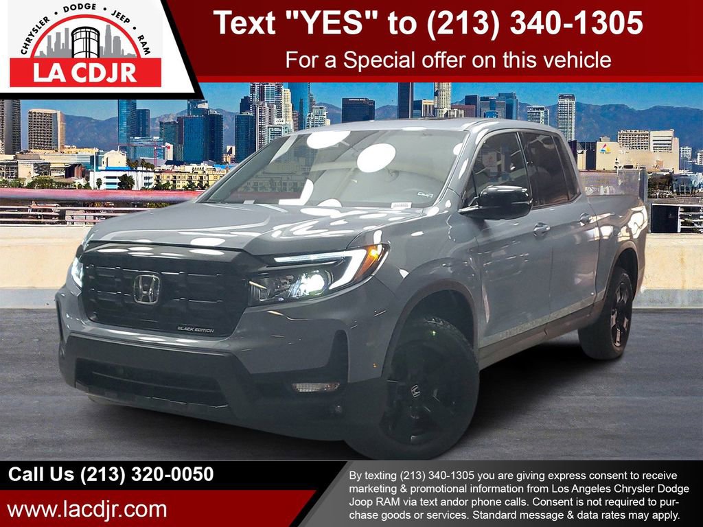 Used 2025 Honda Ridgeline Black Edition image 1