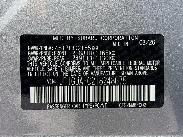 New 2026 Subaru Impreza 2.0i Sport AWD/4WD image 31