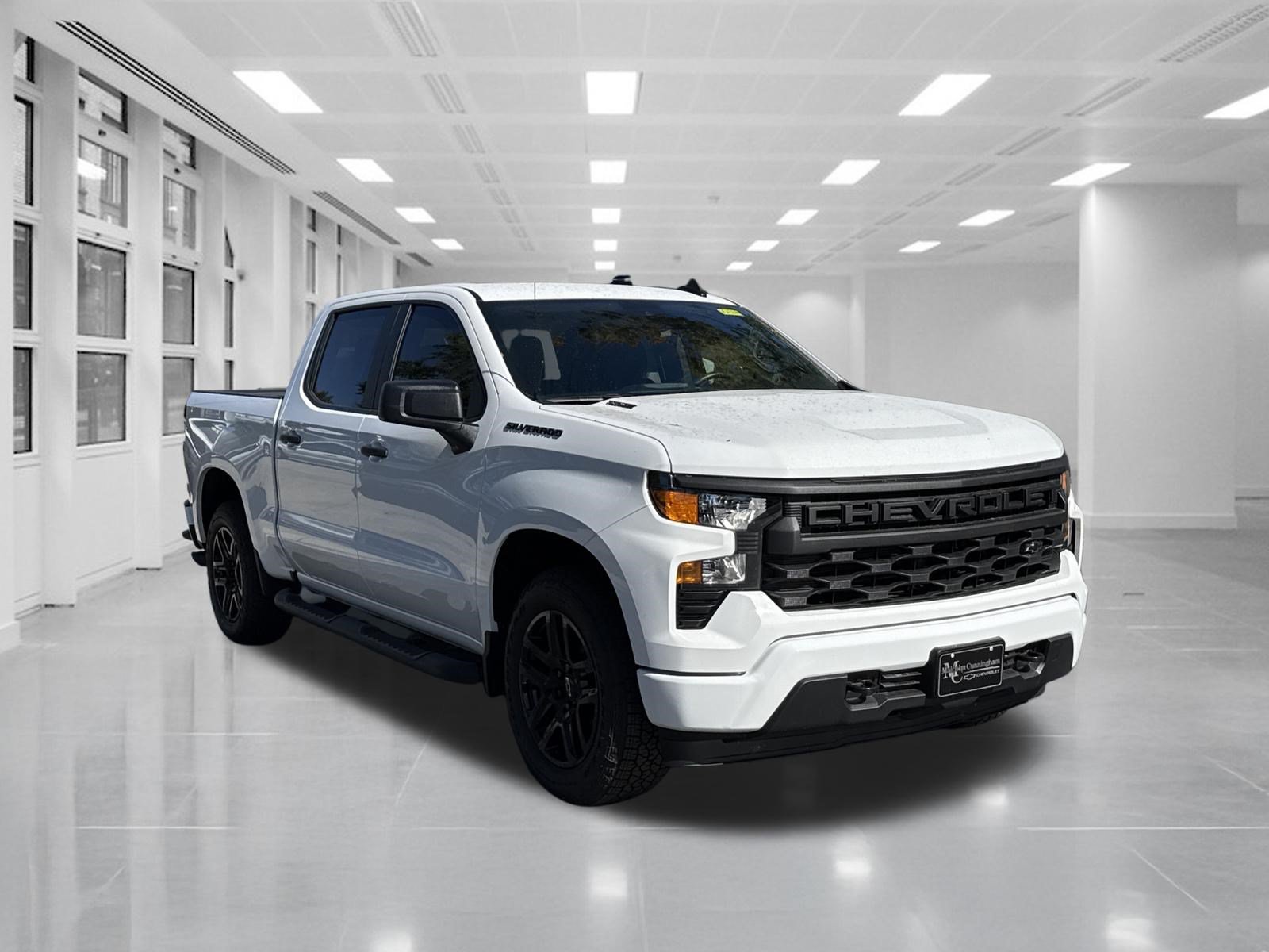 New 2026 Chevrolet Silverado 1500 Custom w/ Turbomax Blackout Package RWD image 3