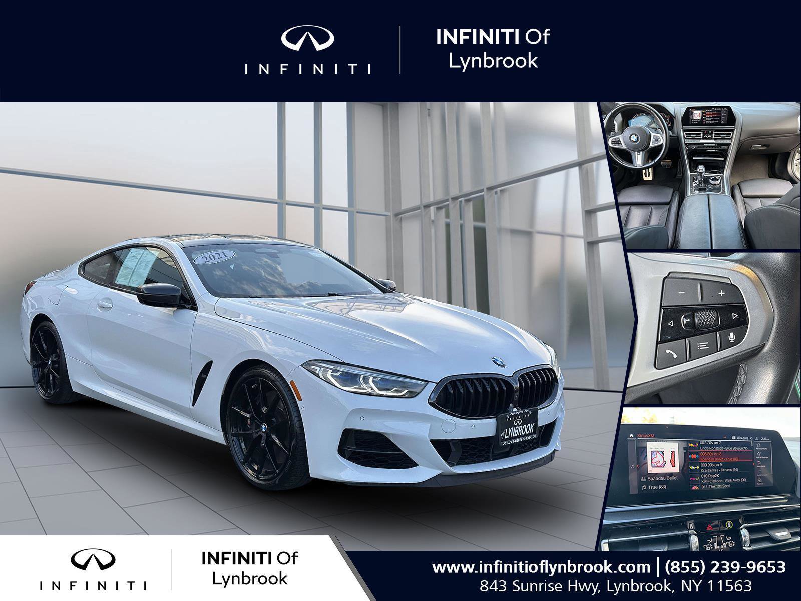 Used 2021 BMW M850i xDrive Coupe w/ M Carbon Exterior Package