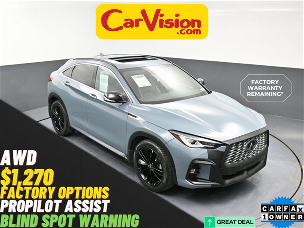 Used 2023 INFINITI QX55 Luxe w/ Cargo Package image 1